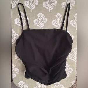 Black Women's Cropped Top